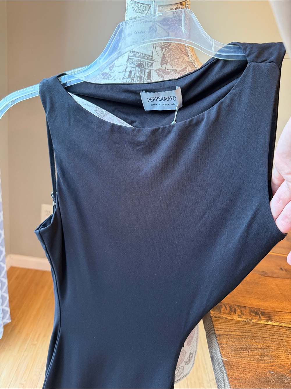 Peppermayo Sutton Maxi Dress Cut Out Black - Picture 7 of 13